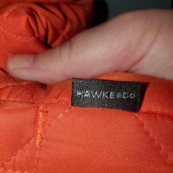 Small Orange Puffer Vest. Zipper, Pocket, Gorpcore, Halloween, Fall Winter DIY - Picture 5 of 12